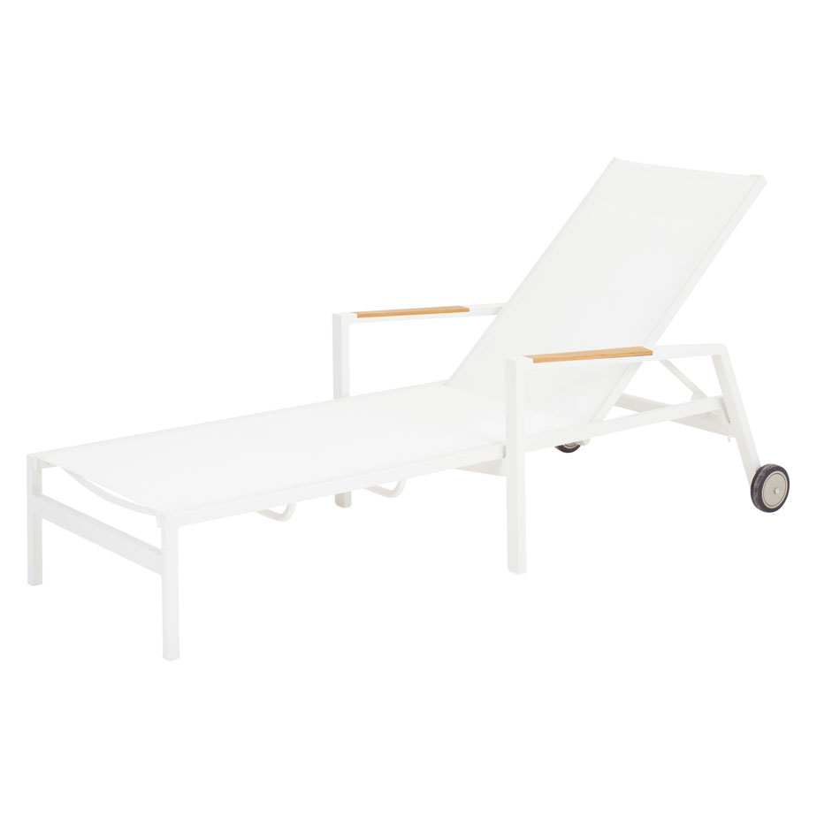 white chaise